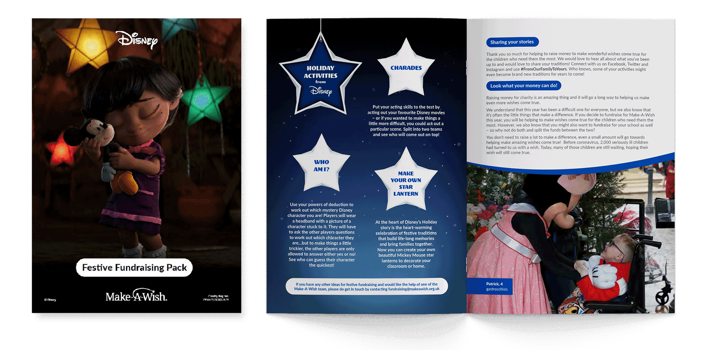 The Disney fundraising pack, which is available to download now.
